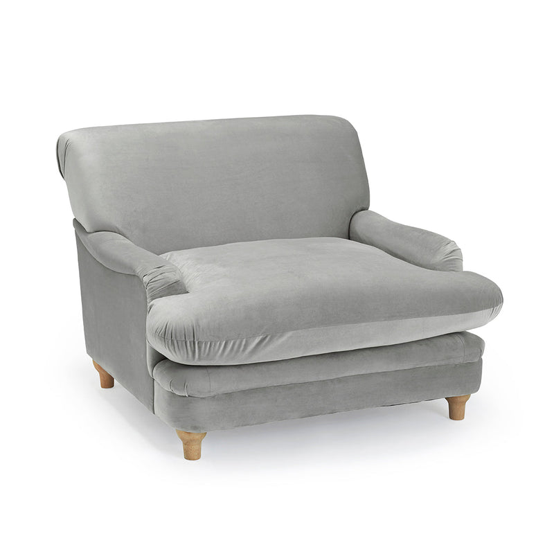 Plumpton Chair Grey - Bedzy Limited Cheap affordable beds united kingdom england bedroom furniture