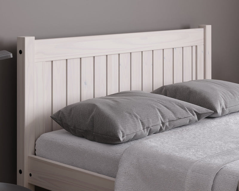 Rio Double Bed White - Bedzy Limited Cheap affordable beds united kingdom england bedroom furniture