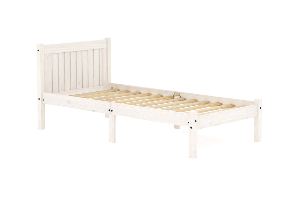 Rio Single Bed White