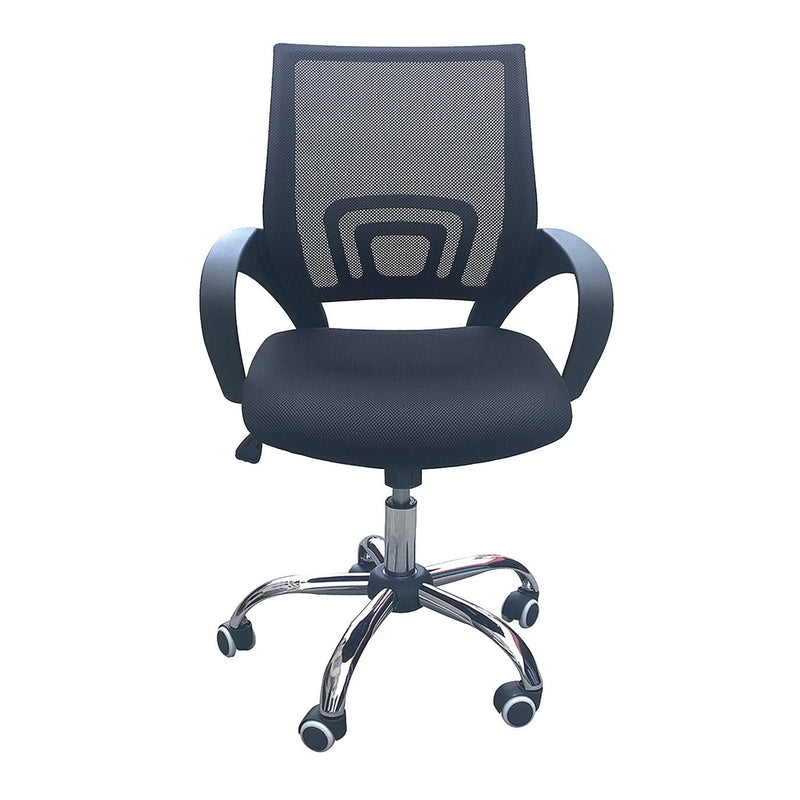 Tate Mesh Back Office Chair Black - Bedzy Limited Cheap affordable beds united kingdom england bedroom furniture