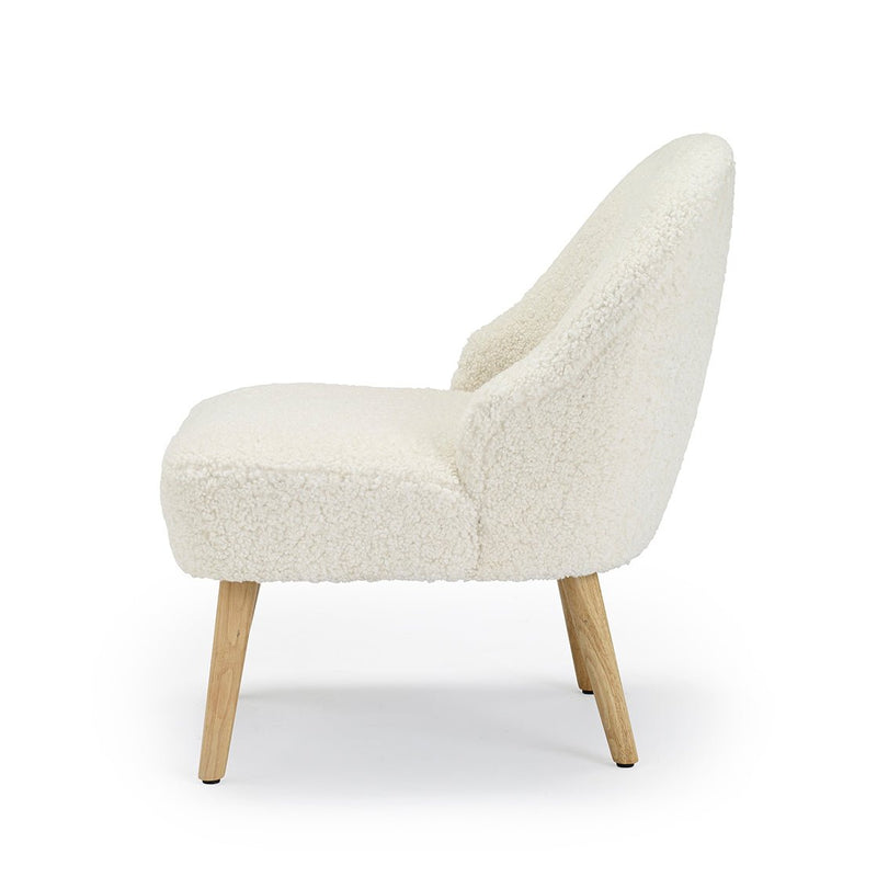 Ted Chair White - Bedzy Limited Cheap affordable beds united kingdom england bedroom furniture