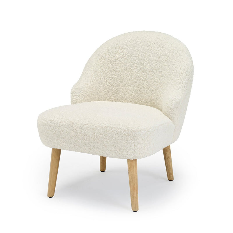 Ted Chair White - Bedzy Limited Cheap affordable beds united kingdom england bedroom furniture